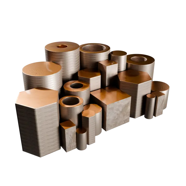 Bronze - imagem 3D