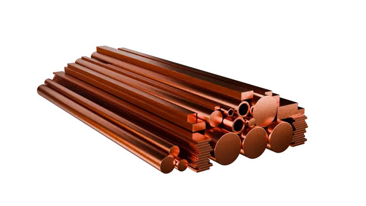 Cobre - imagem 3D