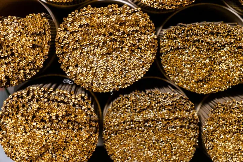 Barra de latão chata